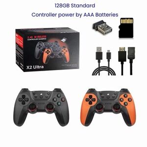 X2 Ultra Video Game Stick Console - 4K HD, 30000 Games
